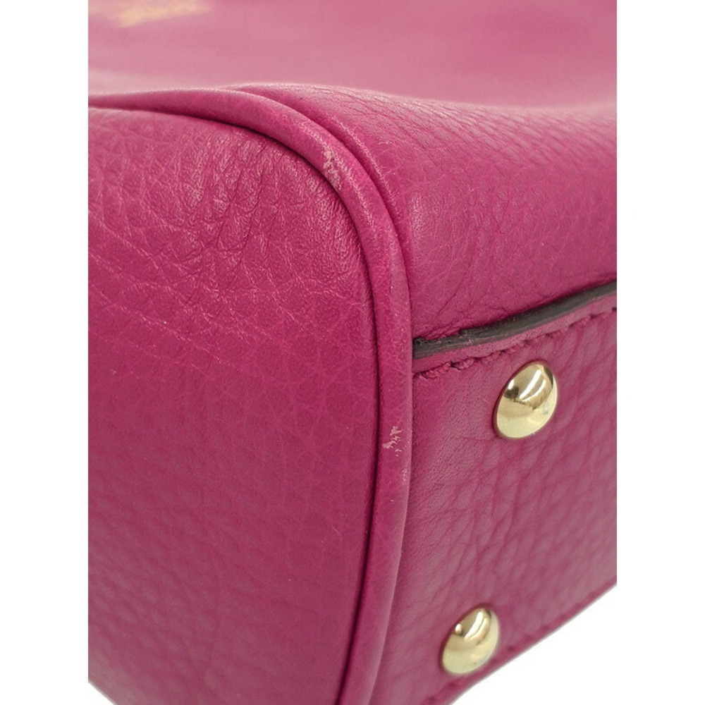 GUCCI Bamboo Shopper 2way Leather Bag - Picture 4 of 9